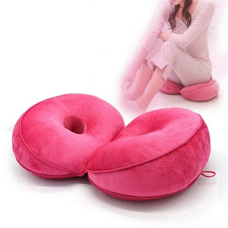 Multifunctional Dual Comfort Memory Foam Cushion