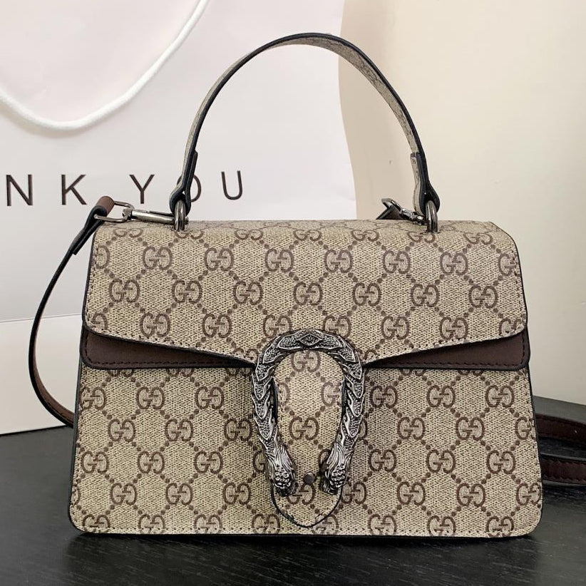 GG New Popular Women's Leather Handbag Shoulder Bag Shopping Bag