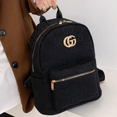 GG Woman Man Fashion Backpack Large Capacity Leisure Travel Bag 