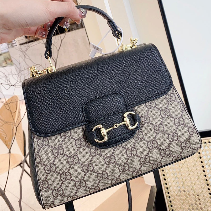 GG New Popular Women's Leather Handbag Shoulder Bag Shopping Bag