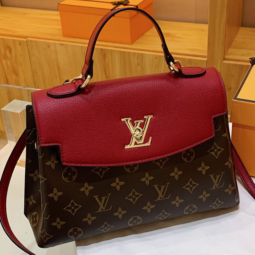 LV 2023 New Woman Leather Handbag Tote Shoulder Bag Crossbody Ba