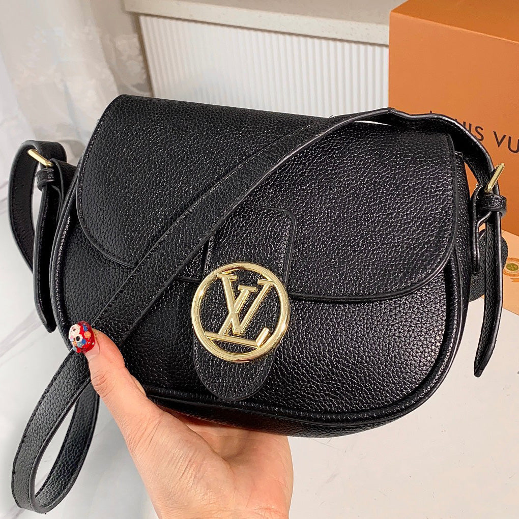 LV 2023 New Woman Leather Crossbody Bag Shoulder Bag Shopping Ba