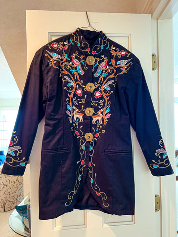 Bay Village Estate Sale Embroidered Jacket Clothing