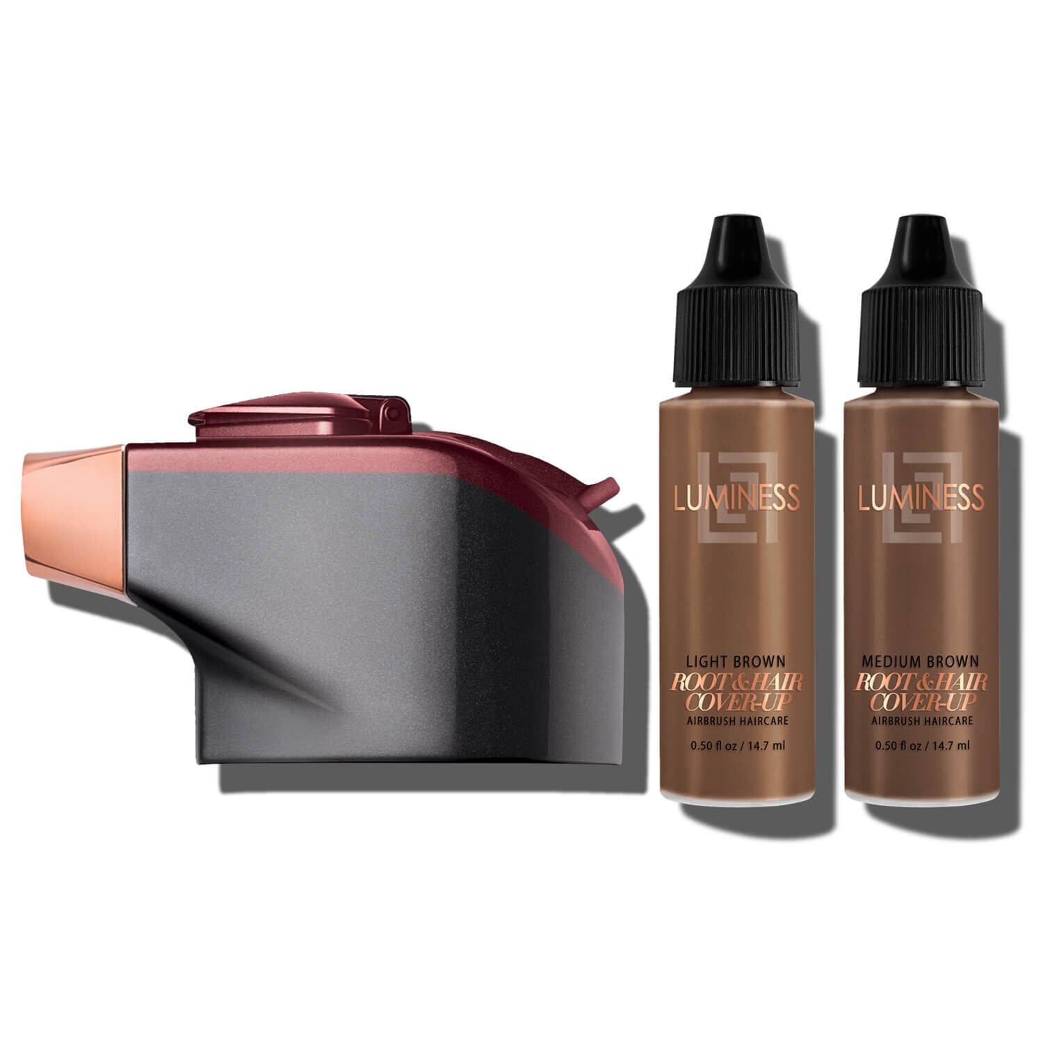 Luminess TechnIQue Airbrush Cosmetics System With 4 Shades And 1 final  sealer.