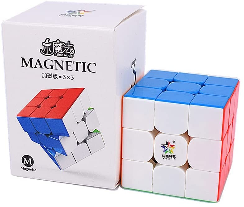 Cubo magico magnetico 3x3x3 moyu yulong v2 stickersless