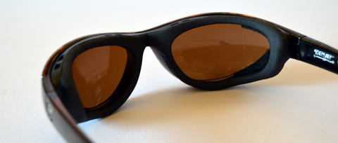 wraparound glasses with windproof gasket