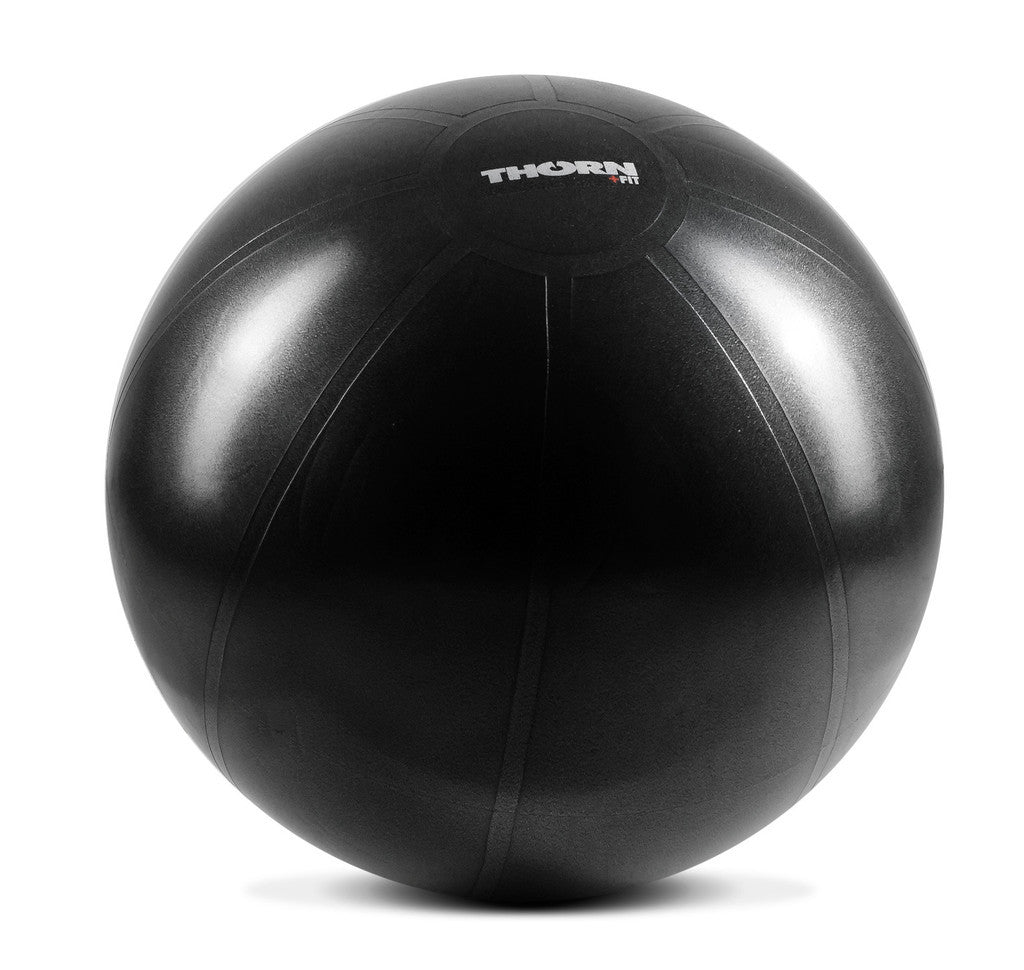 black exercise ball