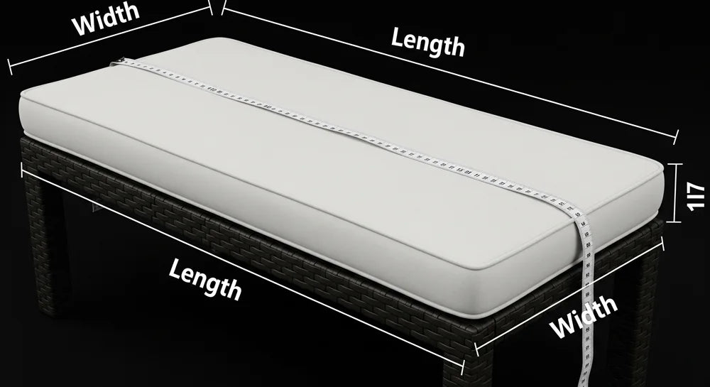 How to measure bench cushion dimensions accurately