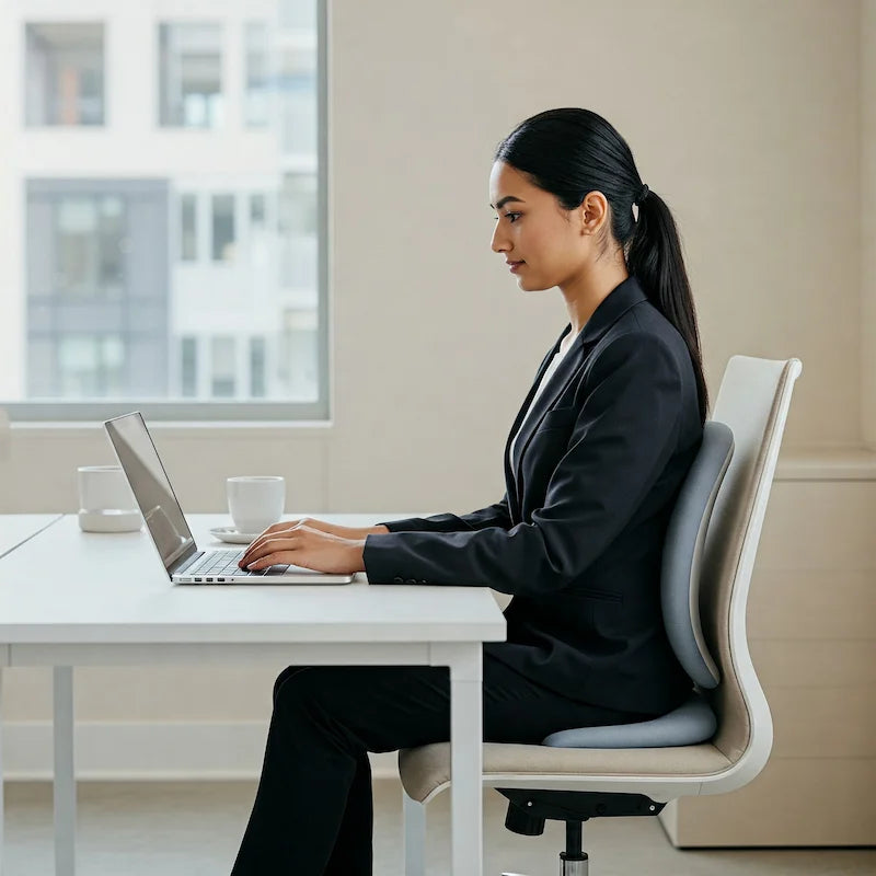 using ergonomic cushion