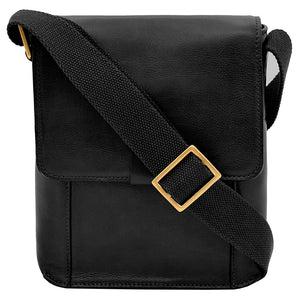 Hidesign Aiden Medium Leather Messenger Cross Body Bag – Anthony's Emporium