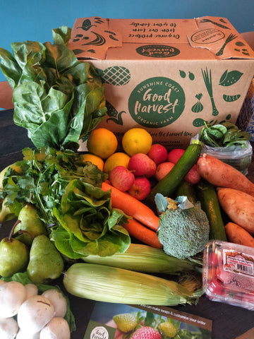 Good Harvest Seasonal Organic Fruit and Veg boxes