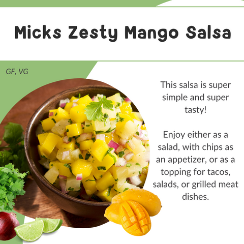 Micks Zesty Mango Salsa