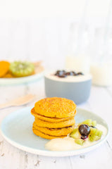pumpkin mini pancakes or pumpkin pikelets_wheat free