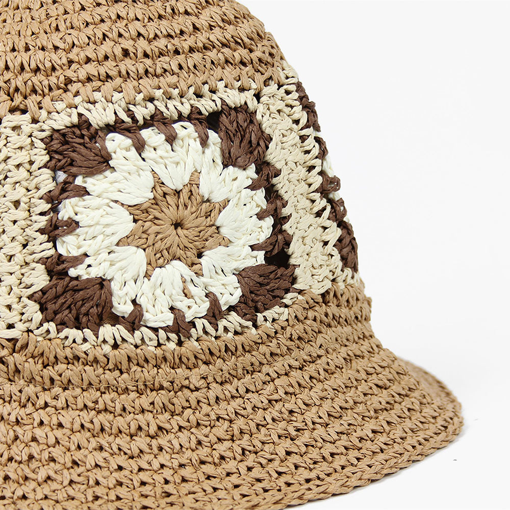 Hound Fremhævet detaljer Manzini Blomster Hat / Natur– Shop.