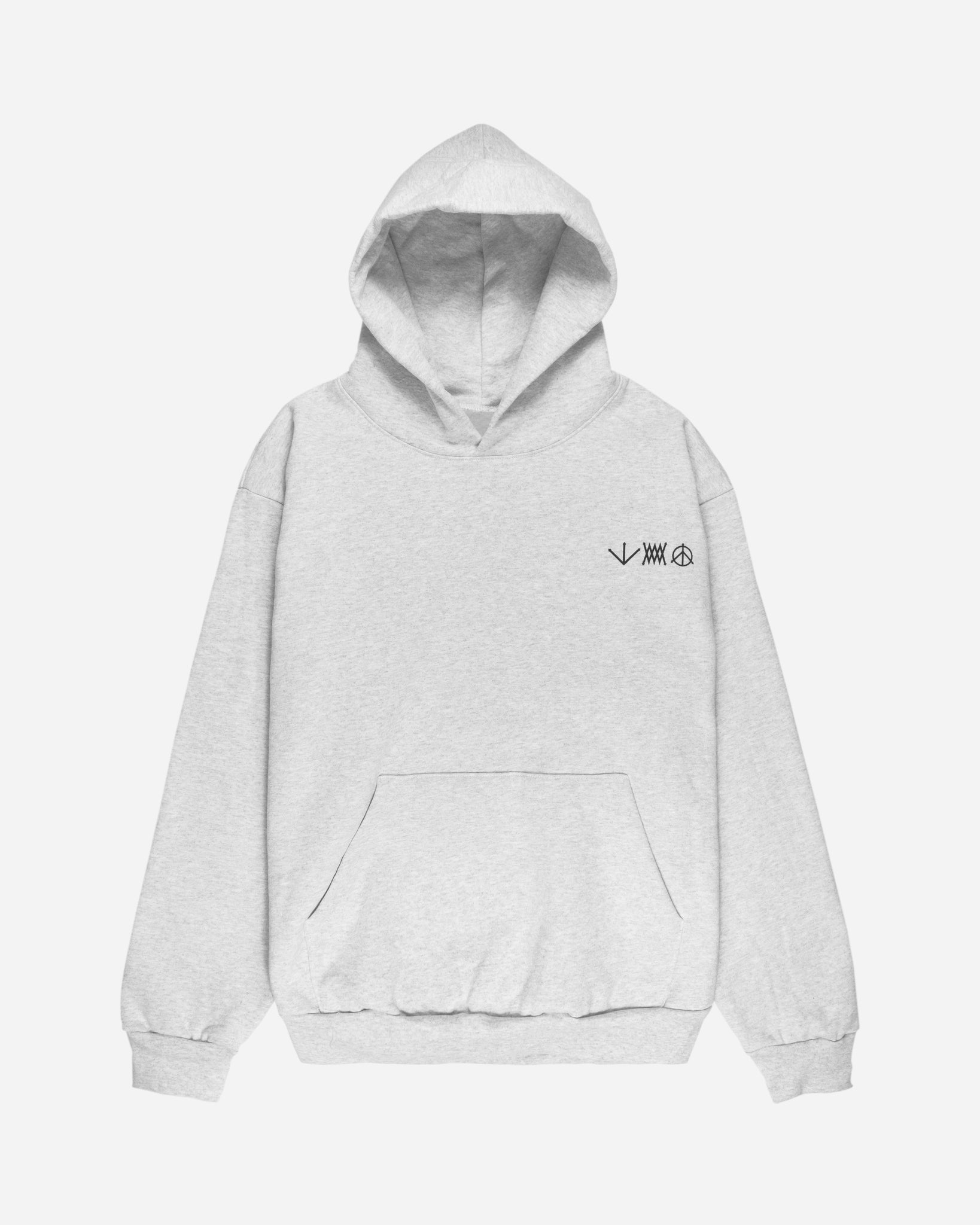 Logo Hoodie - Grey – whoisjacov