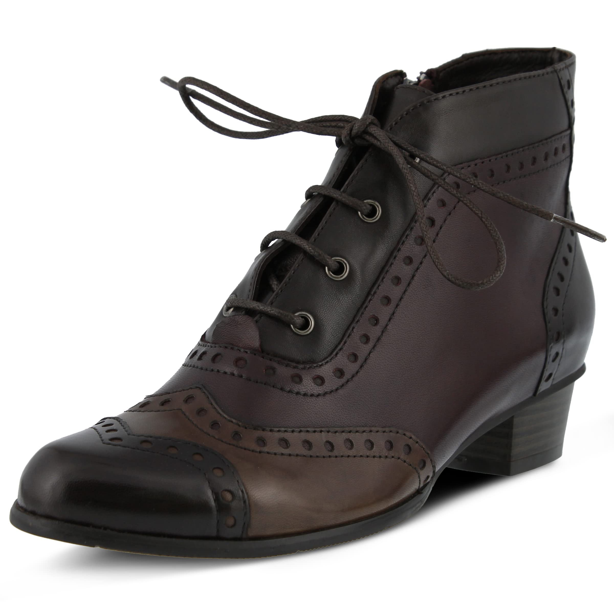 Spring Step Women's Heroic Boot, Brown/Multi, 39 EU/8.5 M US