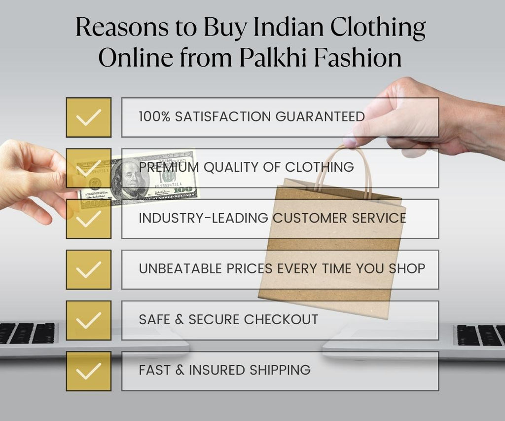 Reasons to buy Indian Clothing Online from Palkhi Fashion