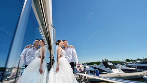 best nyc wedding cruises - wedding boat cruise new york