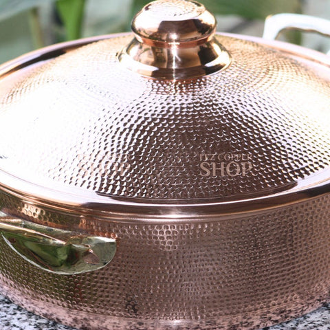Moroccan Handmade Authentic Copper Pot - 33cm – FezCopperShop