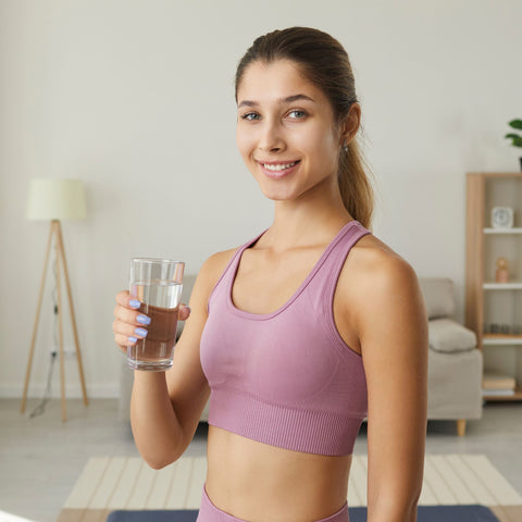 Stay Hydrated to reduce bloating