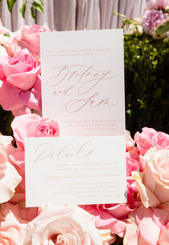 Wedding invitations