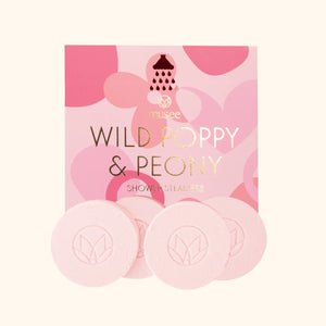 Wild Poppy & Peony Shower Steamers - The French Shoppe