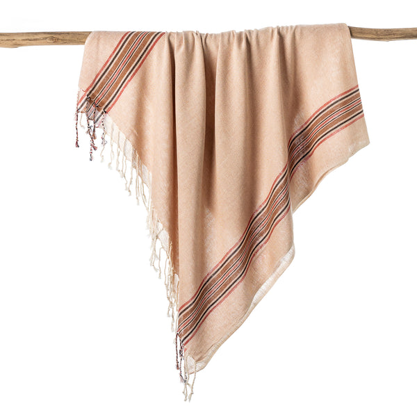 Erim Pink Sand Turkish Towel