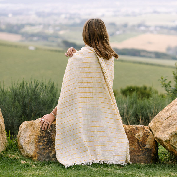 Lyssa Mustard Scarf