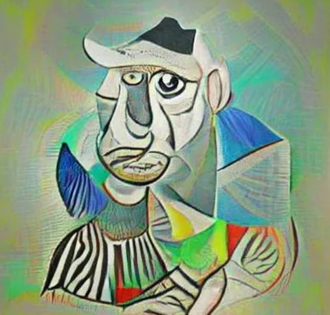 Picasso, generated by AI