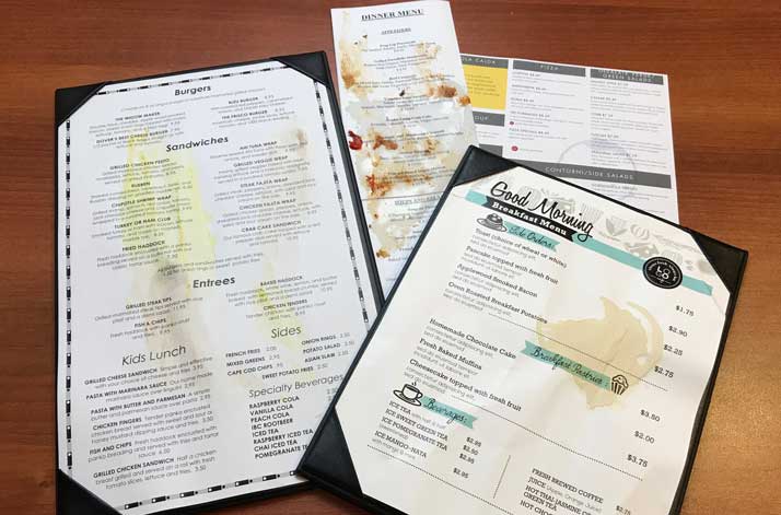 keeping menus clean