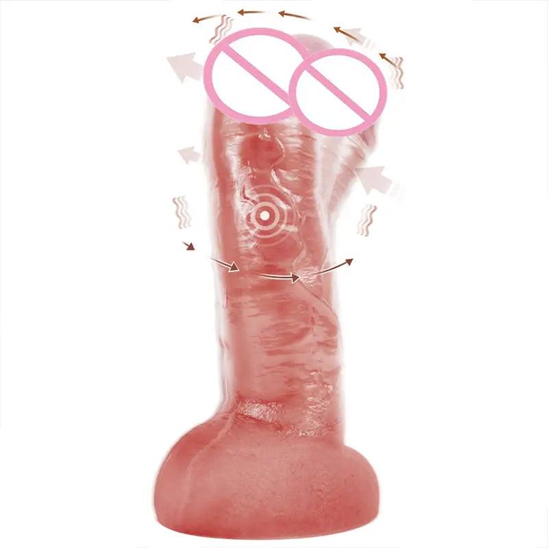 Wireless Controlled Swinging Simulation Dildo