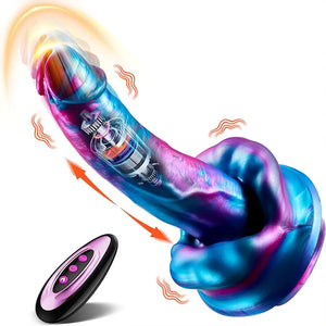Monster Thrust 5-in-1 Dragon Dildo Vibrator - Inya Rose Toy