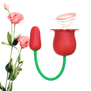 Rose Suction Bullet Pleasure Toy - Inya Rose Toy