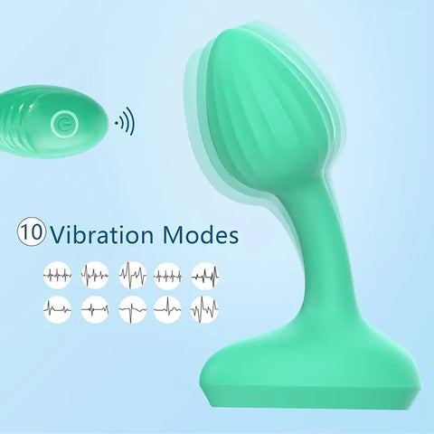 Remote-Control Anal and Clitoral Vibrator