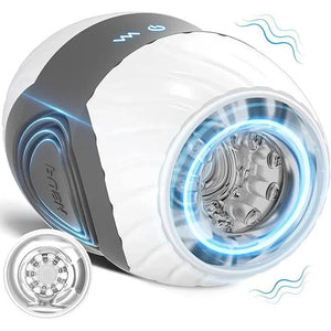 Male Squeeze Vibrating Masturbation Cup - Inya Rose Toy