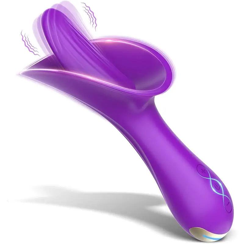 Nipple Anal Clitoris Flower Vibrator