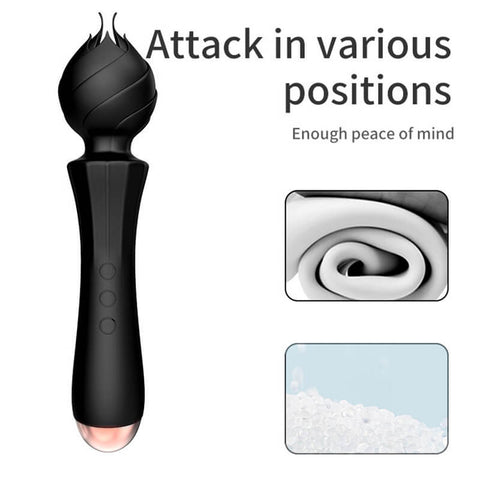 rose toy clit sucker vibrator black