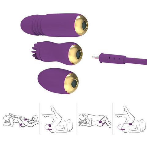 rose toy clit sucker vibrator purple