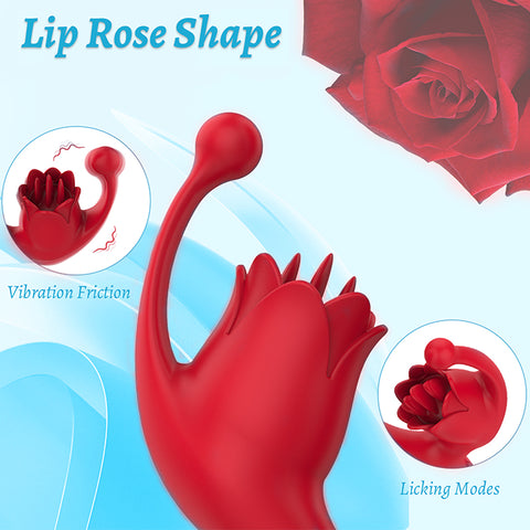 rose toy clit sucker vibrator red