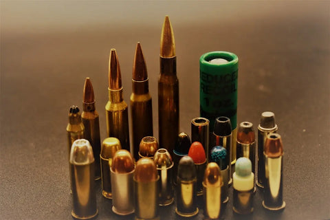 variety of ammunition