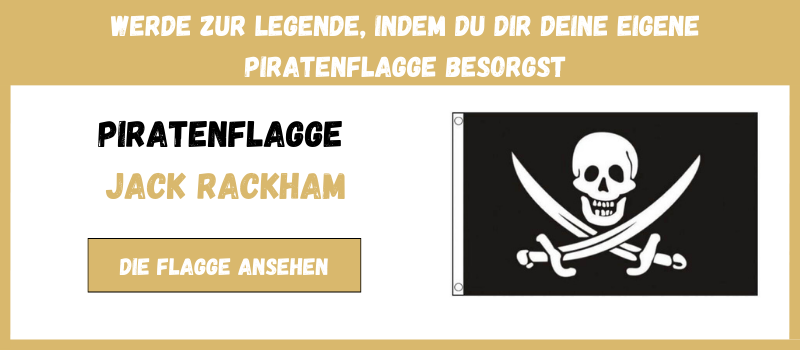 Piratenflagge jack Rackham
