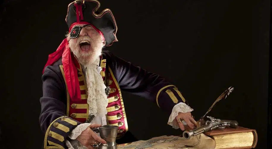piraten augenklappe piraten riff