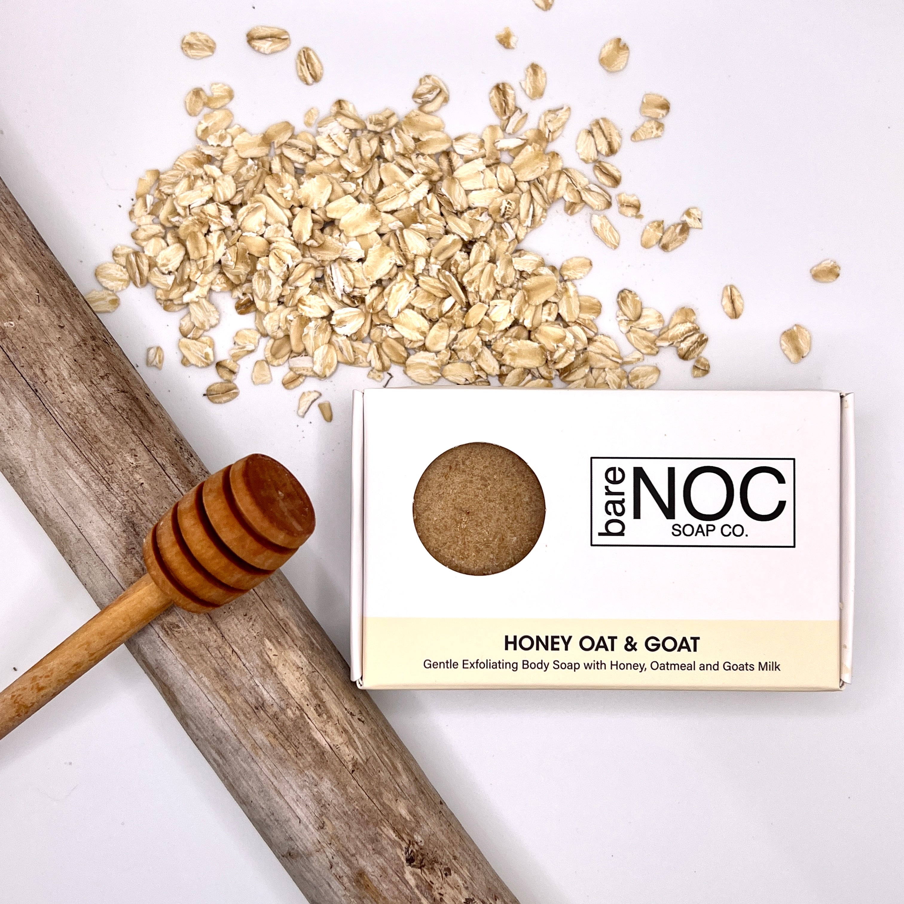 Honey Goat & Oat Natural Bar Soap – Moisturizing and Soothing
