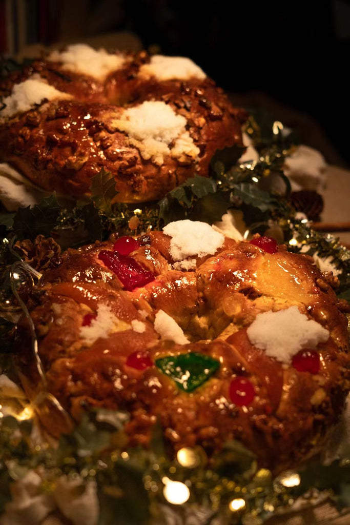 PORTUGUESE CHRISTMAS KING CAKE ' Bolo-Rei' - 6 x 50g – Nata Bakery