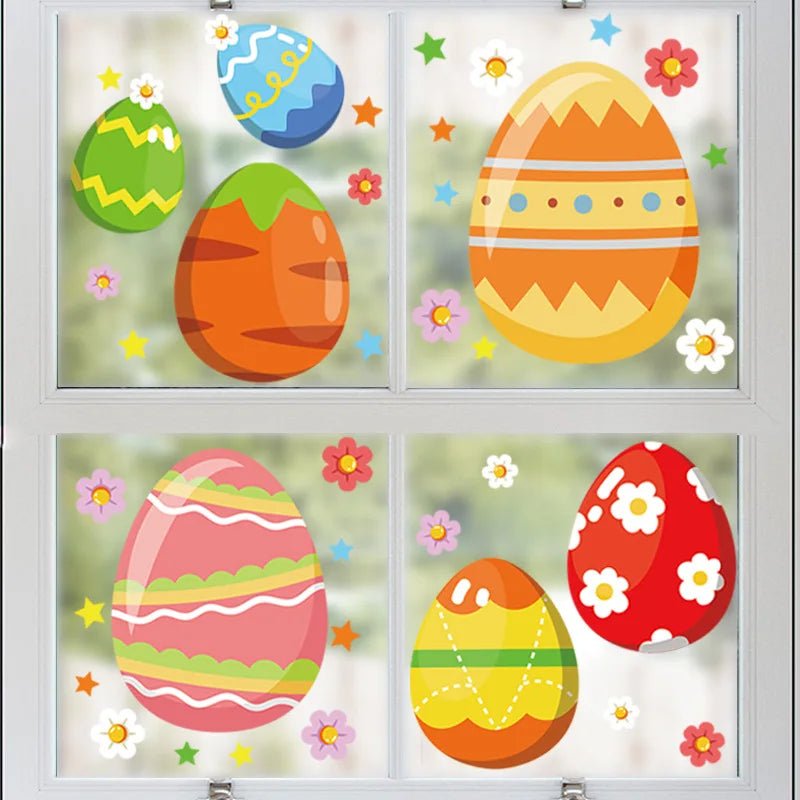 Easter Bunny Carrot Wall Sticker