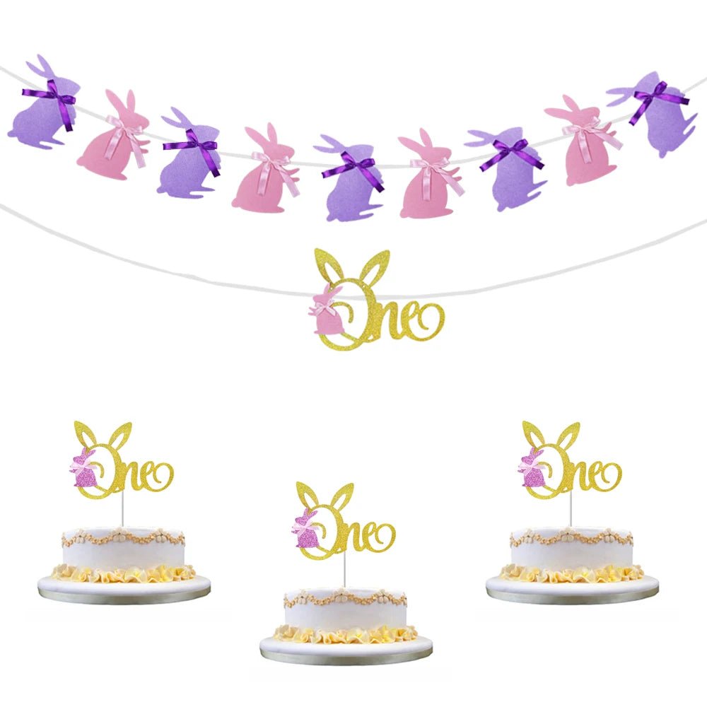 Easter Bunny & Carrots Garland