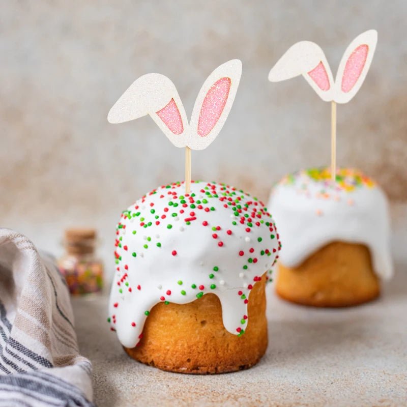 Easter Bunny Cupcake Toppers