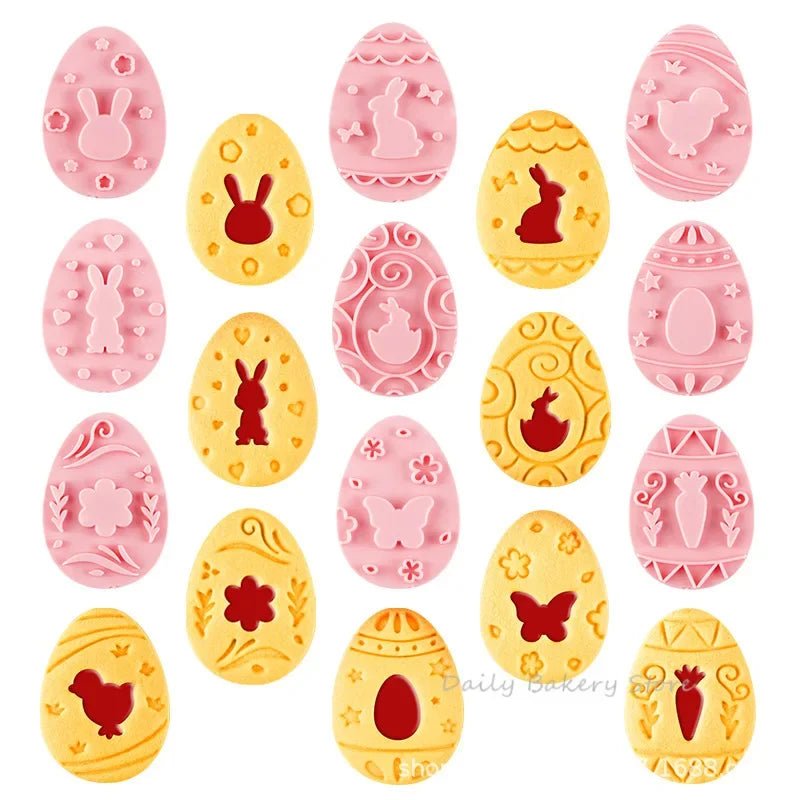 Easter Bunny Egg Cookie Mold