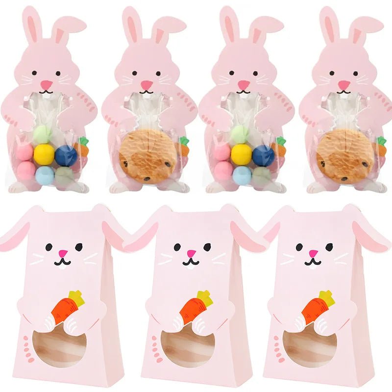 Coffret cadeau de friandises pour lapin de Pâques