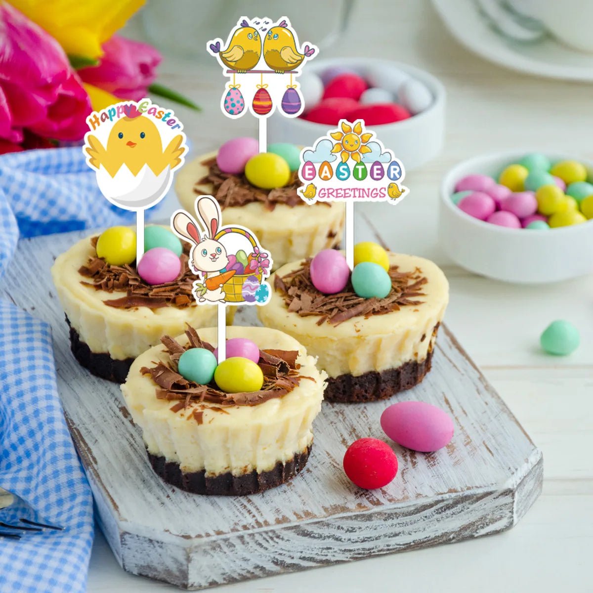 Easter Cupcake Toppers Variety